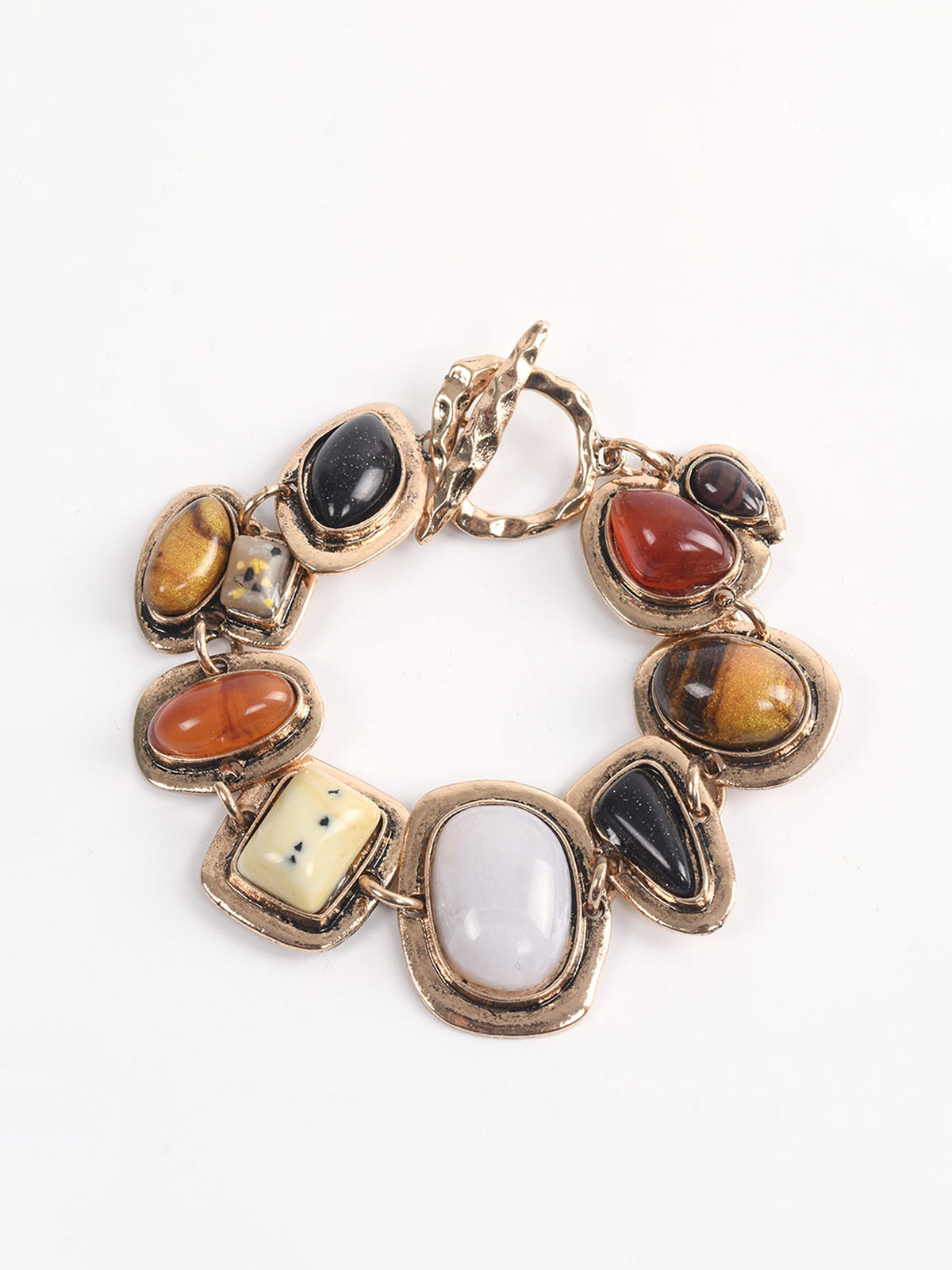 Boheme Geometrical Stones Bracelet