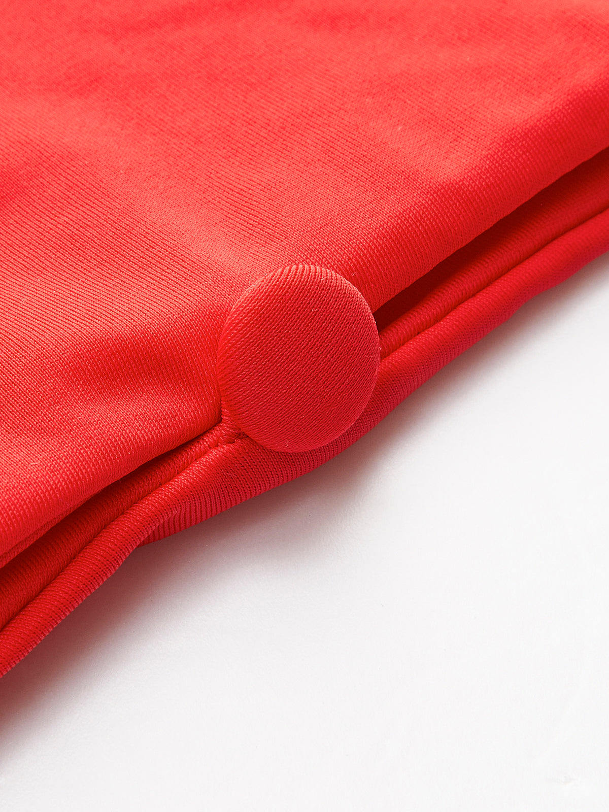 Side Button Cutout One-Piece Swimsuit