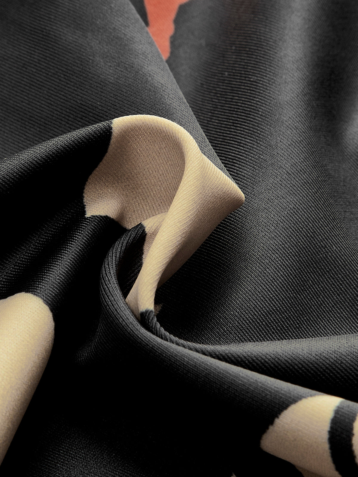 Tribal Print One-Shoulder Bikini Set