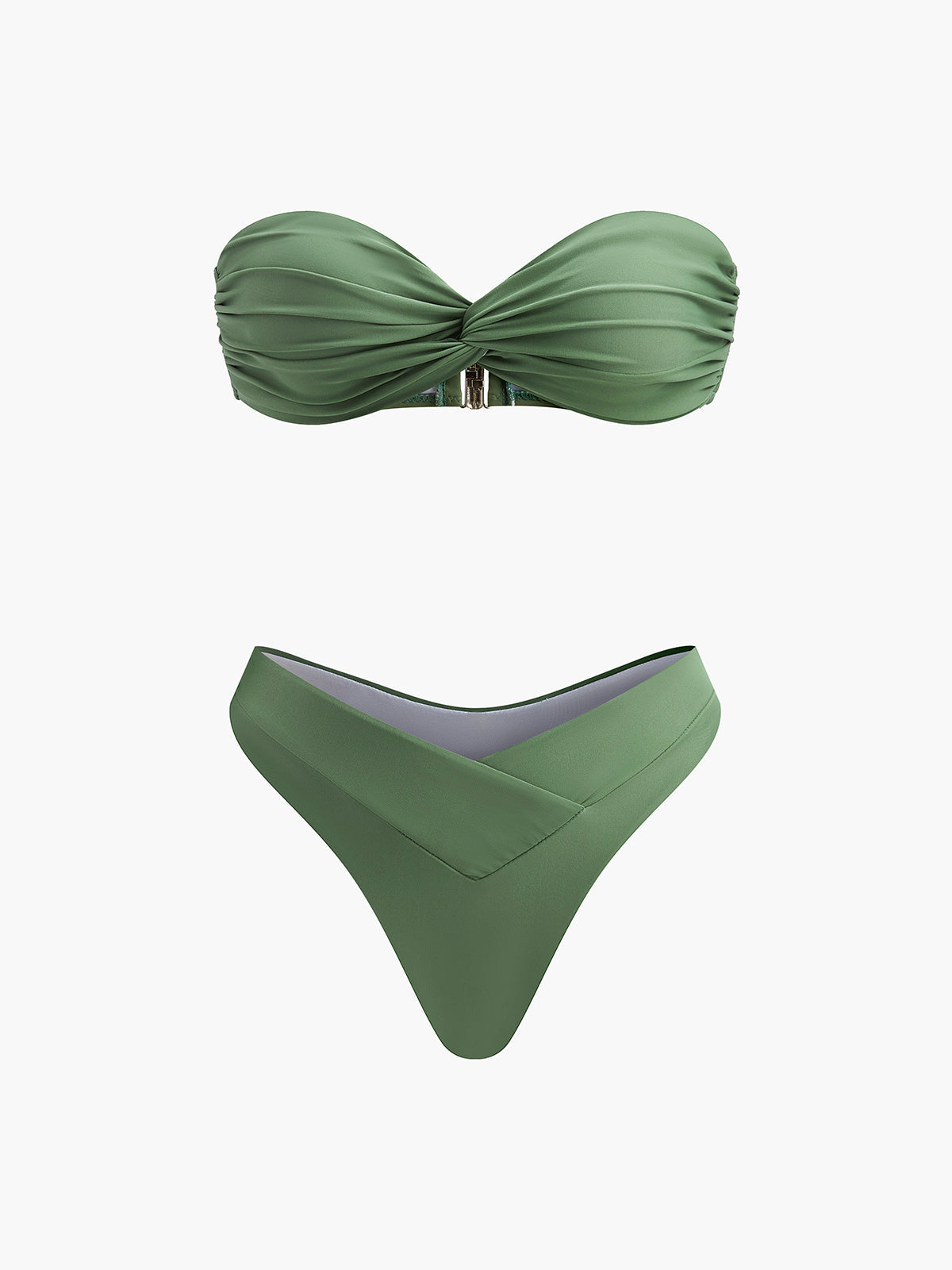 Twist Bandeau Bikini Set