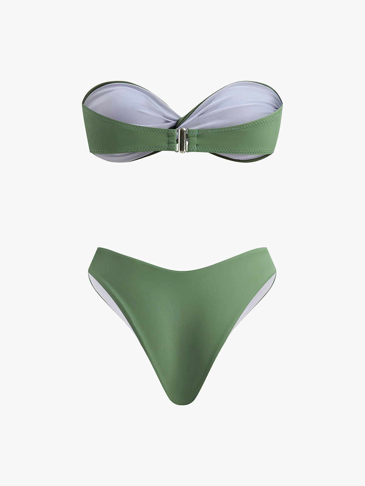 Twist Bandeau Bikini Set