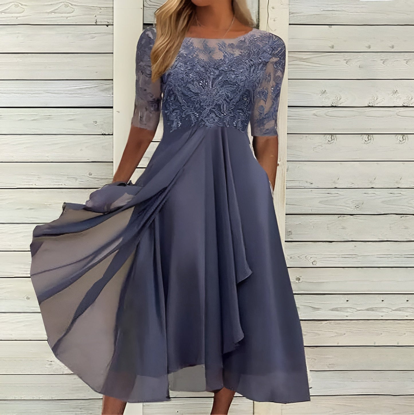 Alena™ | Elegant, Handgjord Spetsklänning – Tidlös Skönhet & Lyxig Komfort