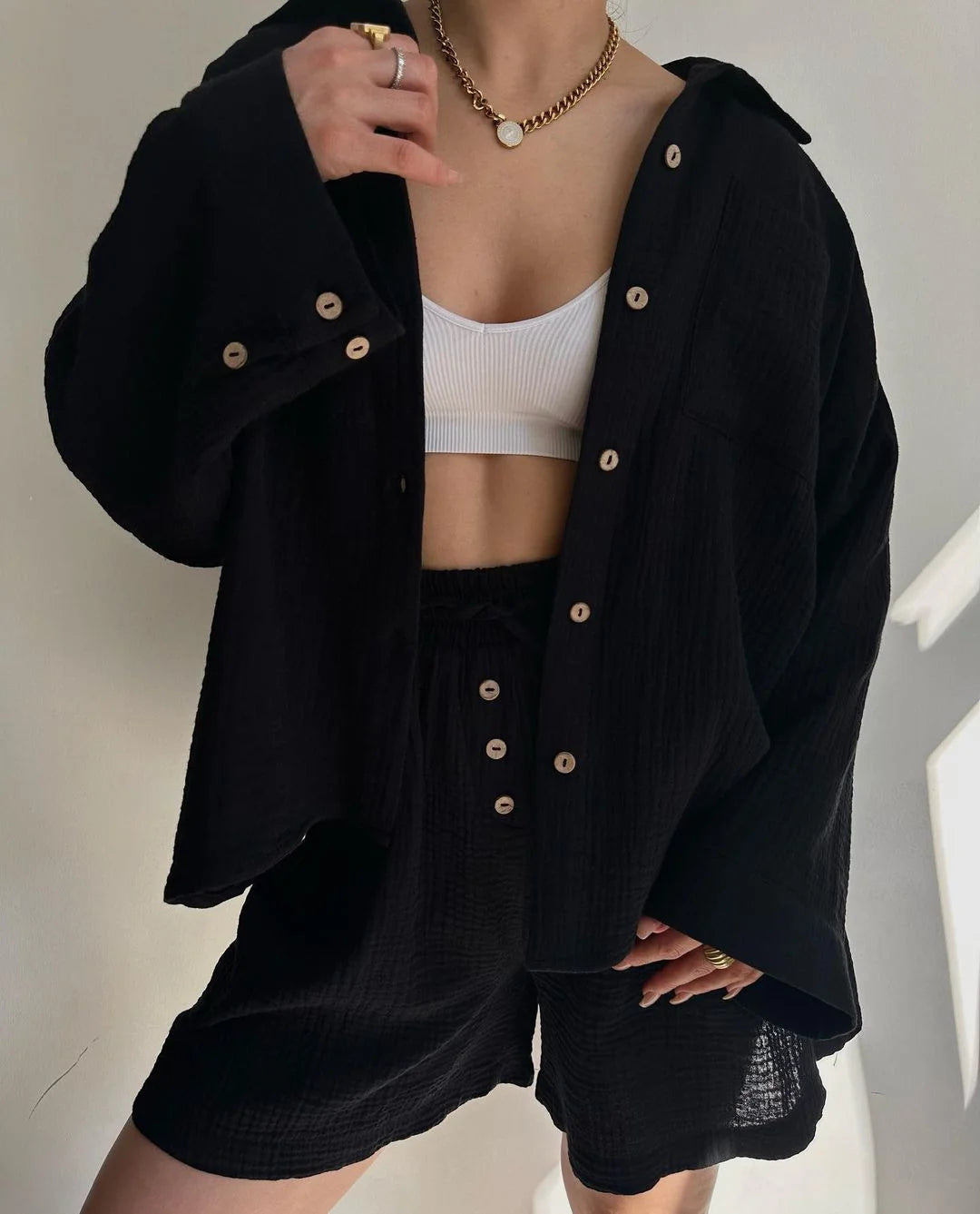 Jonna Dragskoshorts & Topp