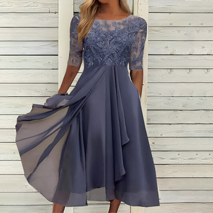 Alena™ | Elegant, Handgjord Spetsklänning – Tidlös Skönhet & Lyxig Komfort